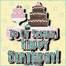 happy birthday to my sister es