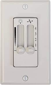 White 4 Sd Ceiling Fan Wall Control
