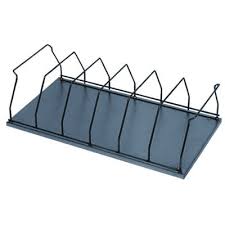 Chart Rack Holder For Wire Basket Cart Frame 6 Capacity