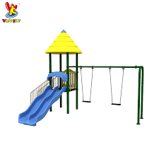 China Wandeplay Outdoor Swing And Slide