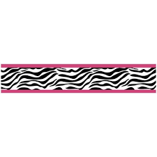 Zebra Wallpaper Border