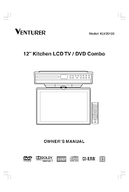 venturer klv39120 tv dvd combo owner s