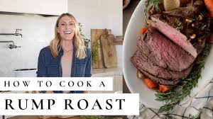 how to cook a rump roast you