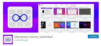 Download Elementor Library Unlimited Wordpress Elementor