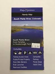 South Platte River Pocket Fishing Map