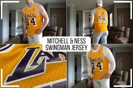 Nba Mitchell And Ness Swingman Jersey Review How Mine Fits
