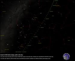 Where Is It In The Sky Comet C 2014 Q2 Lovejoy A Star Chart