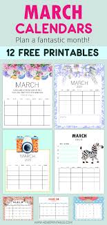 We provide quick, simple, effective free printable for your. Printable March 2020 Calendar 10 Free Organizers For You