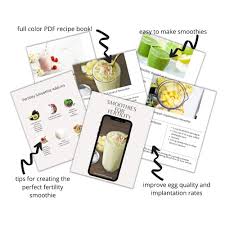 fertility smoothies pdf recipe book