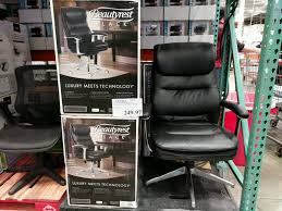A clinical study by dr. Beautyrest Black Executive Office Chair Costco97 Com