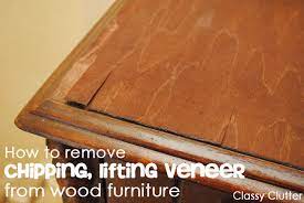 Remove Veneer From Wood Furniture