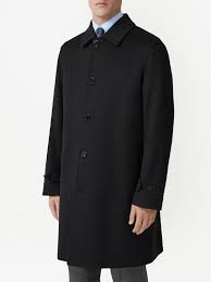 Burberry Cashmere Car Coat Black