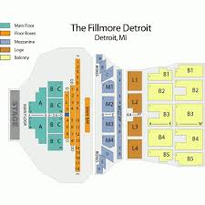 Oconnorhomesinc Com Astounding Fillmore Detroit Seat Map
