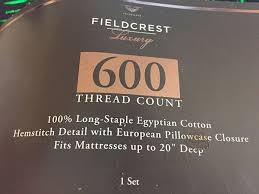 review fieldcrest luxury sheets