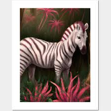 Pink Zebra Pink Animals Posters And