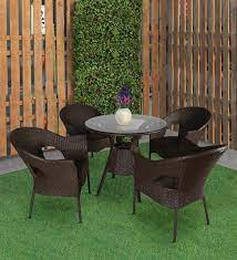 Buy Bliss Wicker Table And Chair Set In