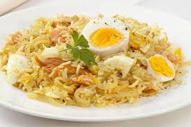 simple salmon kedgeree recipe is for