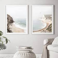 Ocean Wall Art Set Of 2 Prints Beach