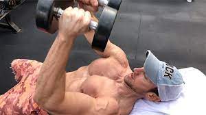 upper chest workout with dumbbells