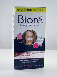 biore ultra deep cleansing pore strips
