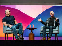 The amazon founder announced monday that he and brother mark will be joining whoever wins the auction to be on his blue origin company's new shepard rocket ship when it makes its first human spaceflight on july 20. Rtlx9kwrwpbiqm