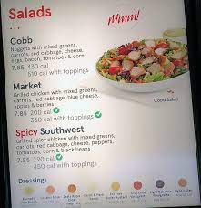 fil a menu with s slc menu