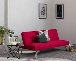 sofá cama granada rojo coppel