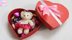 Gift your husband a basket full of hazelnut chocolate cocoa, sweet butter cookies, wine and cheese biscuits, dry roasted peanuts, and a. Diy Valentine S Day Gift Idea Diy Heart Shape Box How To Make Chocolate Box Diy Love Box Youtube