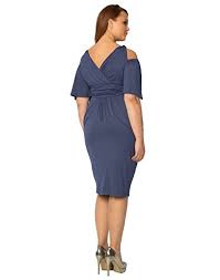 Kiyonna Women S Plus Size Tantalizing Twist Dress