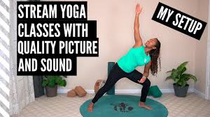 filming and streaming yoga cles