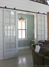 Double Sliding Barn Doors For The