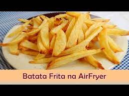 fried potatoes in airfryer oil free