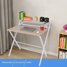 Glass computer desk, student writing study gaming desk, home office desk. Folding Study Desk Theywell Desks For Small Spaces Minimalist Computer Desk Small Desk