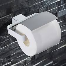 Shop for toilet paper holders in bathroom hardware. Tierney Varnished White Toilet Paper Roll Holder Cover Wall Mount Stainless Steel Toilet Paper Holders Bathroom Accessories Bath Faucets