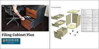 diy file cabinet plan