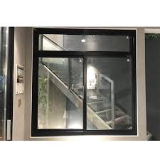 chrimson brown pvc sliding glass window