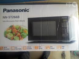 To select number/memory pad 3 at a side in which your desired heating program (at high power for 3 min., single stage heating) is set. Archive Panasonic Nn St266b 20l Digital Microwave Oven In Ojo Kitchen Appliances Daniel Nnamani Jiji Ng