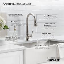kohler artifacts single handle pull