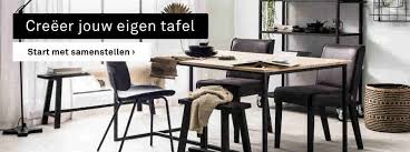 Stel je eigen (eetkamer)tafel samen met één van de woood tablo. Karwei Eettafel Kopen Mooie Eetkamertafels