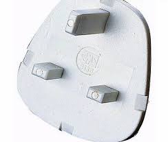 5x 230v 13a safety plug dummy protect