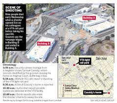 The gunman who killed eight people at a san jose rail yard was an employee who apparently set his own home on fire before the bloodbath, authorities said. Mjcvgti59too8m