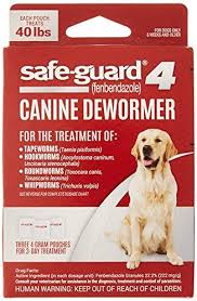 Safe Guard Canine Dewormer For Dogs 3 Day Treatment