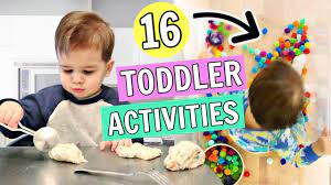 16 toddler activities you can do at
