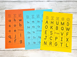 alphabet bingo cards mary martha mama