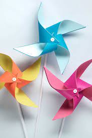 easy paper windmill craft craving