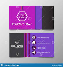 Modern Colorful Business Card Template Presentation Design