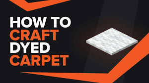how to make d carpet in minecraft