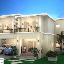 Modern House Plan With Terrace Roof