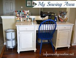 sewing machine table infarrantly creative