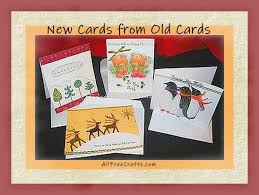 new greeting cards from old cards